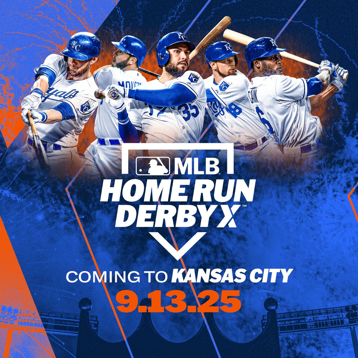 Mark your calendars, MLB's Home Run Derby X is coming to Kansas City this September!

royals.com/derbyX