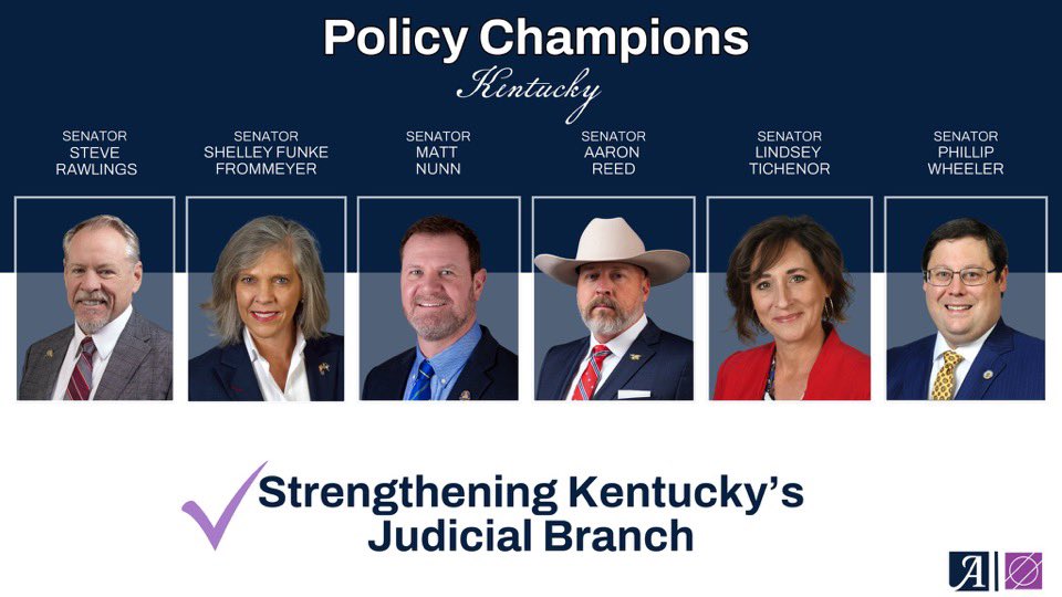 American Legislative Exchange Council (@alec_states) on Twitter photo Kentucky’s deference effort is part of a recent wave of state legislature action to reform their deference laws, thanks to ALEC policy champions Senators <a href="/Rawlings4Ky/">Steve Rawlings</a>, <a href="/FunkeShelley/">Shelley Funke Frommeyer</a>, Matt Nunn, <a href="/AaronReed4KY/">Kentucky Senator Aaron Reed</a>, <a href="/tichenor4ky/">Lindsey Tichenor KY Senate 6</a> & <a href="/SenWheeler31/">Phillip Wheeler</a>.
alec.org/article/alec-p…
#Kentucky Kentucky’s deference effort is part of a recent wave of state legislature action to reform their deference laws, thanks to ALEC policy champions Senators <a href="/Rawlings4Ky/">Steve Rawlings</a>, <a href="/FunkeShelley/">Shelley Funke Frommeyer</a>, Matt Nunn, <a href="/AaronReed4KY/">Kentucky Senator Aaron Reed</a>, <a href="/tichenor4ky/">Lindsey Tichenor KY Senate 6</a> & <a href="/SenWheeler31/">Phillip Wheeler</a>.
alec.org/article/alec-p…
#Kentucky
