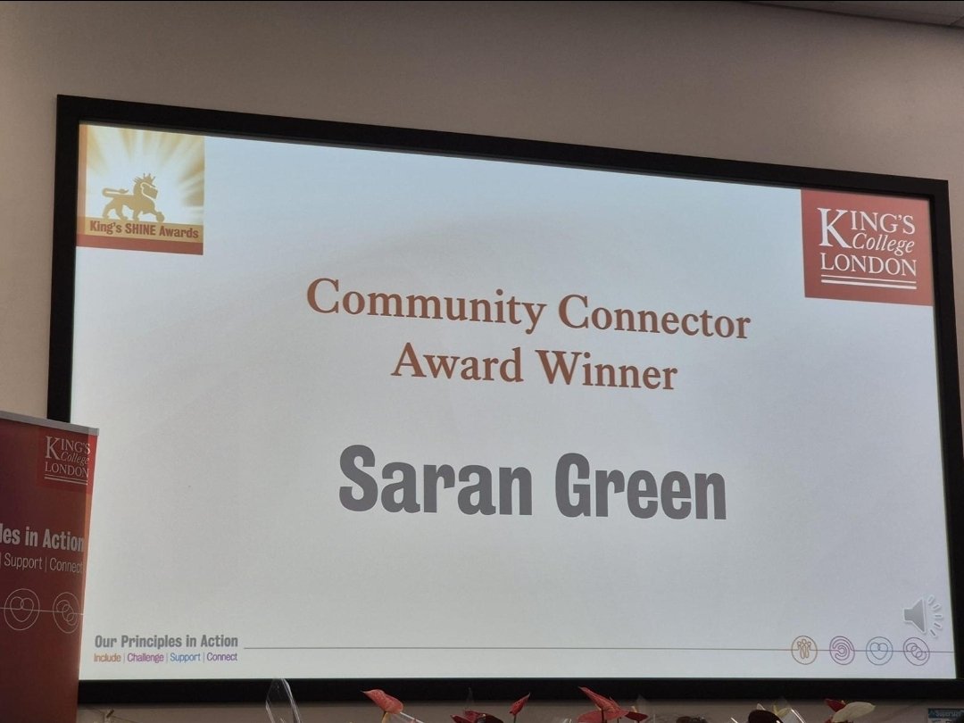 IAmCharlene (@iamcharlene_me) on Twitter photo 🎉 Huge congratulations to Saran Green <a href="/Diverse_PPI/">PPI Cancer Research Group for Diverse Backgrounds</a> on receiving the Community Connector Award last Thursday!🏆
This award is so well-deserved as your hard work, passion, and dedication is finally being recognised...👏🏾
Thank you for all that you continue to do for our group❤️ 🎉 Huge congratulations to Saran Green <a href="/Diverse_PPI/">PPI Cancer Research Group for Diverse Backgrounds</a> on receiving the Community Connector Award last Thursday!🏆
This award is so well-deserved as your hard work, passion, and dedication is finally being recognised...👏🏾
Thank you for all that you continue to do for our group❤️