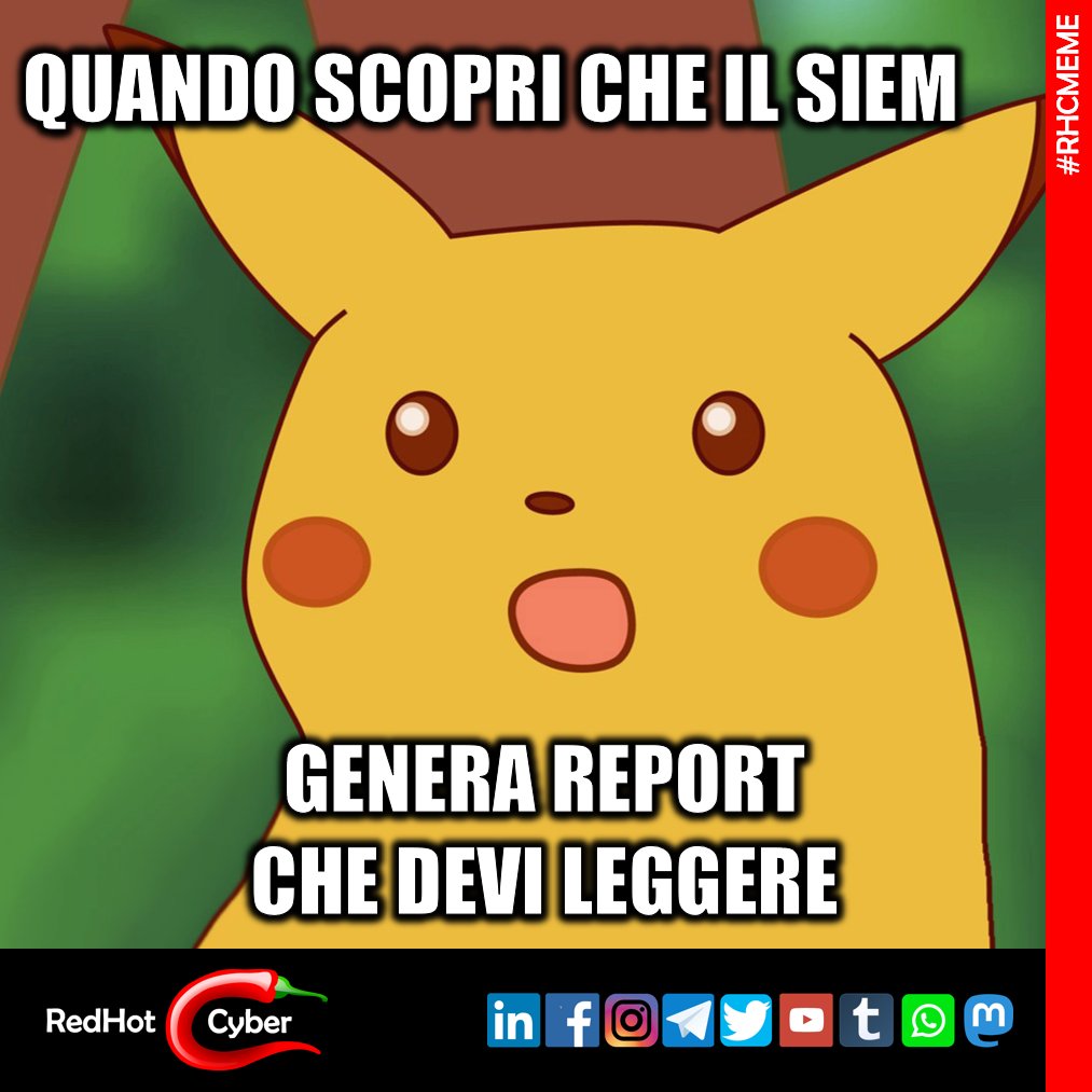 redhotcyber's tweet photo. 🧠 Quando la realtà supera le aspettative… del SOC.

By MEMENGINEER Stefano Gazzella

#redhotcyber #meme #memengineering #comics #ridere #cringe #hacking #cybersecurity #cybercrime #intelligence https://t.co/mNHFEqbKMj