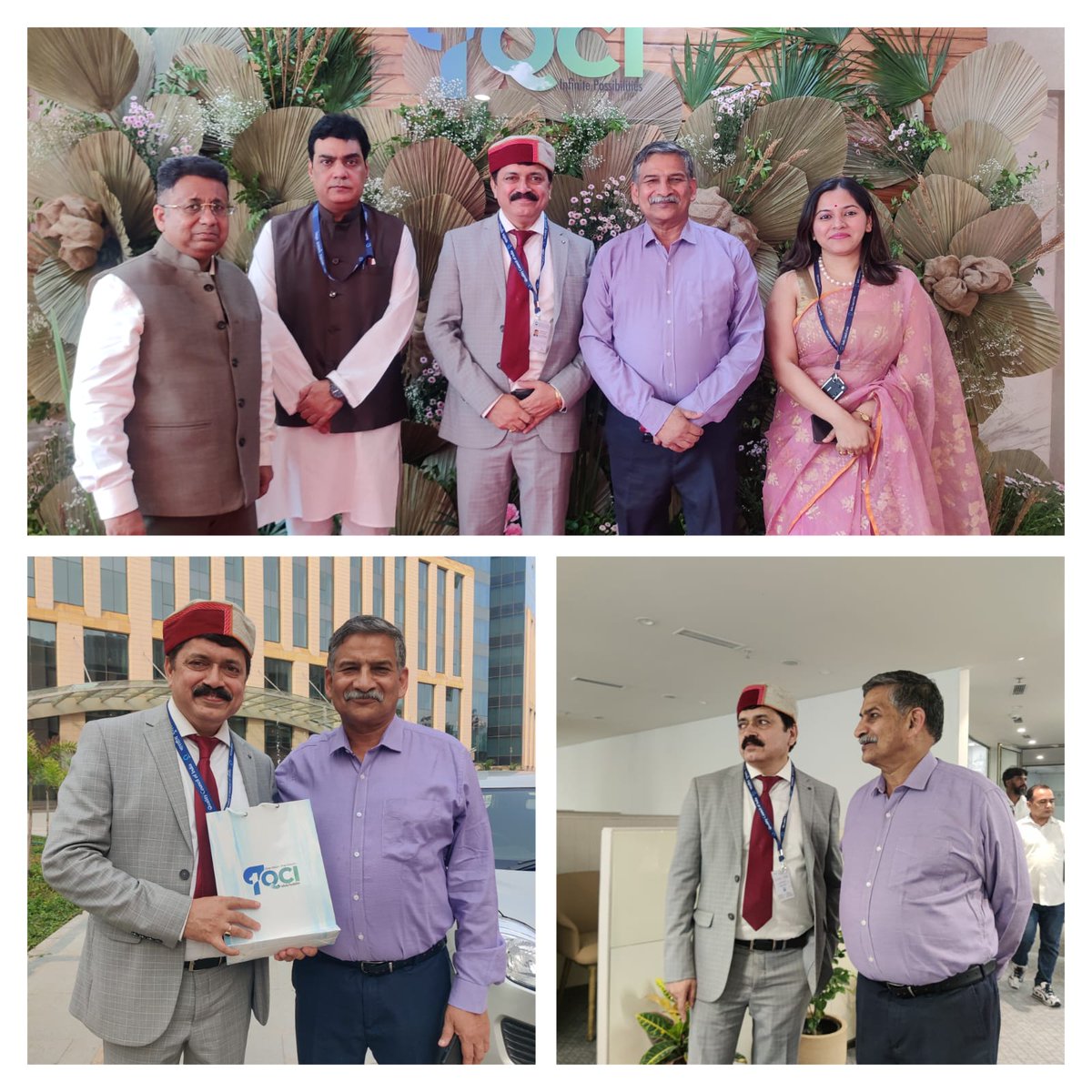At the #1QCI inauguration, Dr. Varinder S Kanwar, CEO, NABET welcomes Dr. P.R. Mehta, Chairman, NABET. Together, we renew our pledge to uphold quality in education and environment domains. #QualityHasNewHome 
<a href="/PMOIndia/">PMO India</a> <a href="/CimGOI/">Minister of Commerce and Industry</a> <a href="/PiyushGoyal/">Piyush Goyal</a> <a href="/DPIITGoI/">DPIIT India</a> <a href="/jaxayshah/">Jaxay Shah</a> <a href="/ct_kannan/">Kannan Chakravarthy</a>