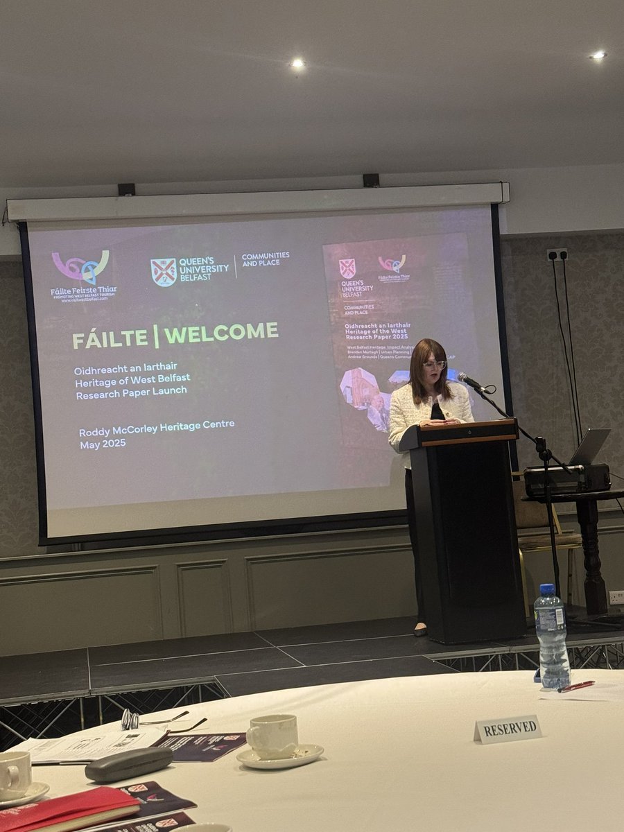 Féile an Phobail (@feilebelfast) on Twitter photo <a href="/Economy_NI/">Economy NI</a> Minister launching <a href="/FailteFeirste/">Fáilte Feirste Thiar</a> Oidhreacht an Iarthair - Heritage of the West Research Paper 2025 in the fantastic surroundings of <a href="/RoddyMcCorleys/">Roddy McCorley Heritage Centre</a> Heritage Centre <a href="/Economy_NI/">Economy NI</a> Minister launching <a href="/FailteFeirste/">Fáilte Feirste Thiar</a> Oidhreacht an Iarthair - Heritage of the West Research Paper 2025 in the fantastic surroundings of <a href="/RoddyMcCorleys/">Roddy McCorley Heritage Centre</a> Heritage Centre