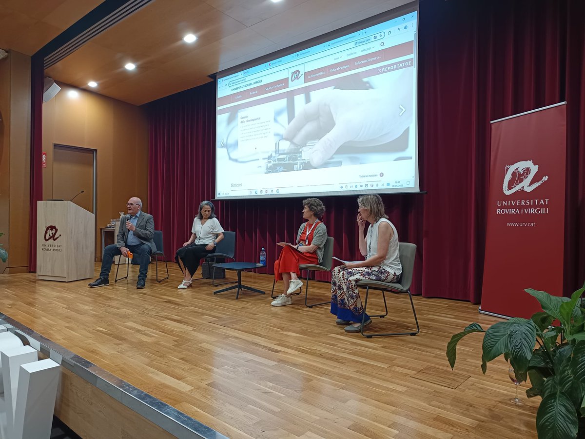 ARGET (@argeturv) on Twitter photo The first expert panel of #WFATEATEE25 is ready to begin! The experts Maria Riera, Manoli Pifarré, Montserrat Batiste and Ramon Martí are ready in the Aula Magna to begin discussing Teacher Professional Development in a Global World.
<a href="/universitatURV/">Universitat Rovira i Virgili</a>
🕒16:30-18:00
📍Aula Magna The first expert panel of #WFATEATEE25 is ready to begin! The experts Maria Riera, Manoli Pifarré, Montserrat Batiste and Ramon Martí are ready in the Aula Magna to begin discussing Teacher Professional Development in a Global World.
<a href="/universitatURV/">Universitat Rovira i Virgili</a>
🕒16:30-18:00
📍Aula Magna