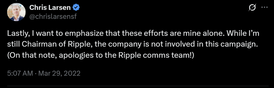 DragonBitcoin's tweet image. Narrator: @Ripple was involved and @greenpeaceusa do take donations from corporations 🤨
#ChangeTheCode 🤣
x.com/chrislarsensf/…