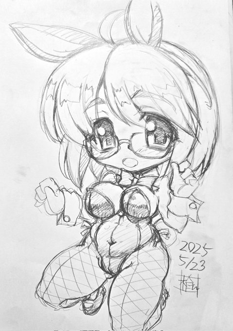 #今月描いた絵を晒そう
よそのこさん 