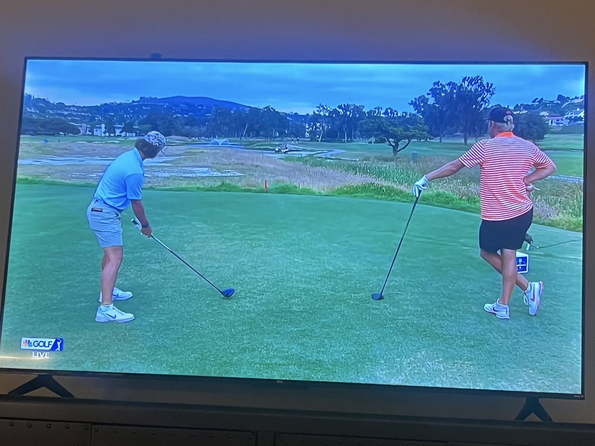 samcoleman2's tweet photo. Such a diabolical place to stand. In a playoff hole, no less! Keep an eye on the young Swede https://t.co/icT3L7nQEq