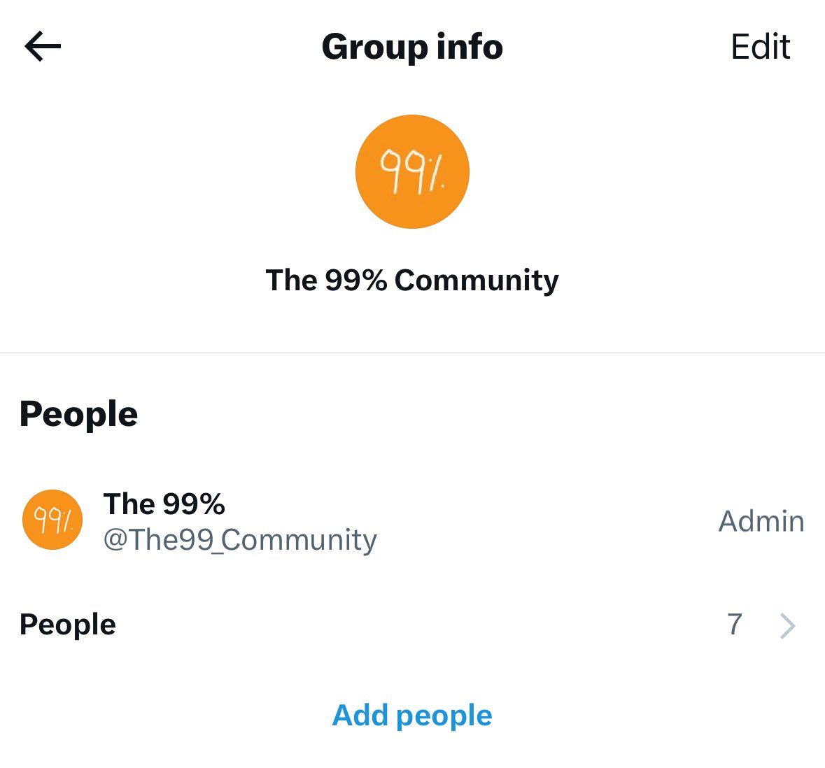 Started an official group chat. 

Who needs to get added?