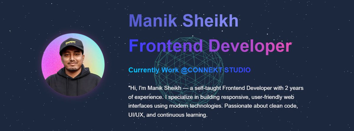 dev_man50733's tweet image. 🚀 Just Launched My Developer Portfolio!
I’m excited to share my portfolio showcasing real-world projects built with Vue.js, Nuxt.js, and modern JavaScript. Each project reflects my passion for responsive, user-focused development.

my-personal-portfolio-8i5.pages.dev