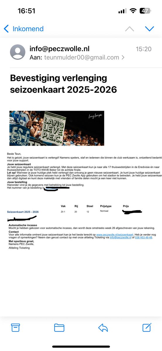 Weer verlengd op noord. #langlevepec
#peczwolle