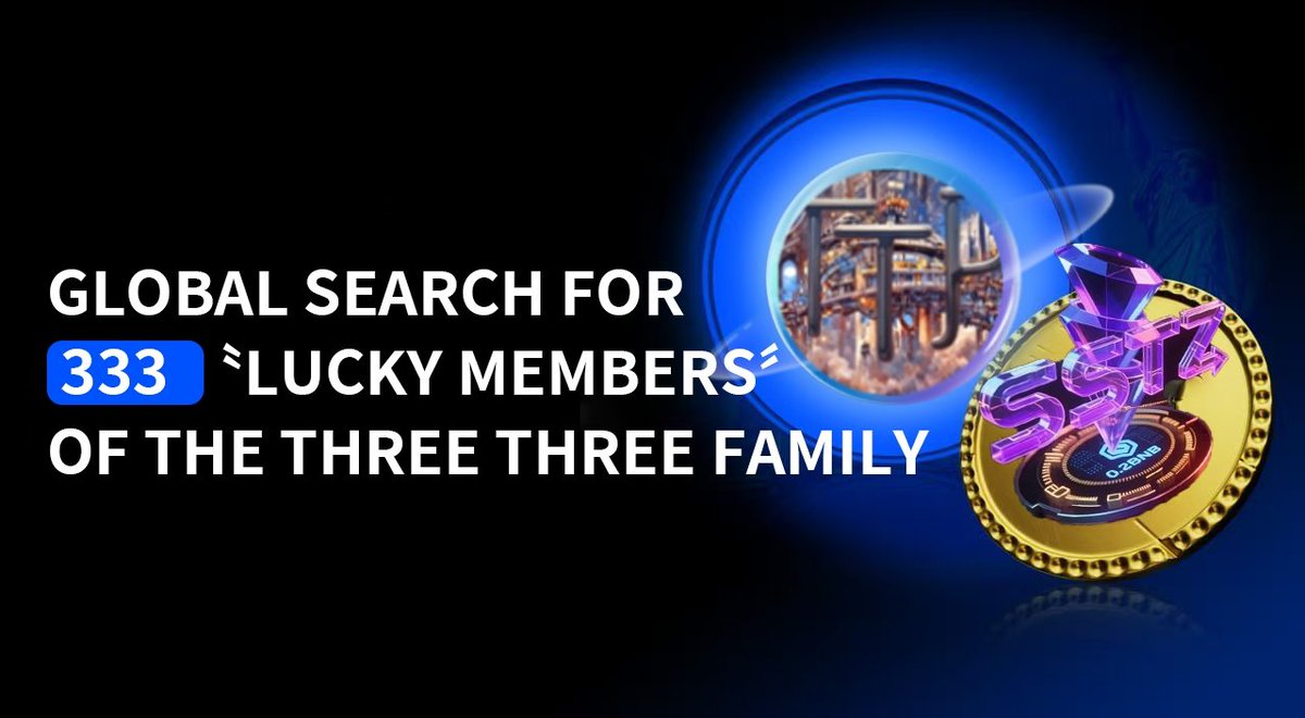 TTP_CHAIN's tweet photo. Global Search333"Three Three Family Lucky ones"Activity starts at 22:00 on May 28, 2025. Purchase 200USDT SSTZ at one time.
If you don't sell within 72 hours, you can keep the money you earned.
Losses will be compensated with the principal. Each wallet can only purchase 200USDT. https://t.co/QBqKqT0lPt