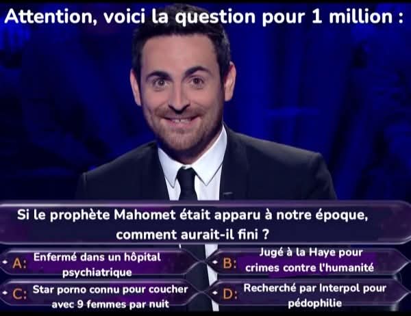 Quelle question difficile ! 🥵