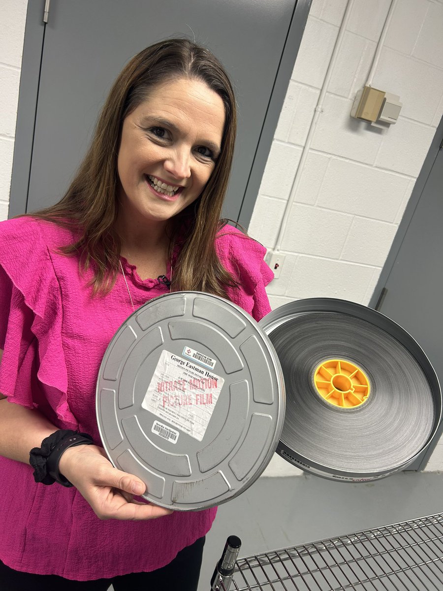 The <a href="/EastmanMuseum/">EastmanMuseum</a> has a vault of about 26,000 nitrate film reels, including one of the original camera negatives from the Wizard of Oz.  I got a tour this morning, I’ll have the stories on <a href="/news10nbc/">News10NBC</a> on Friday.