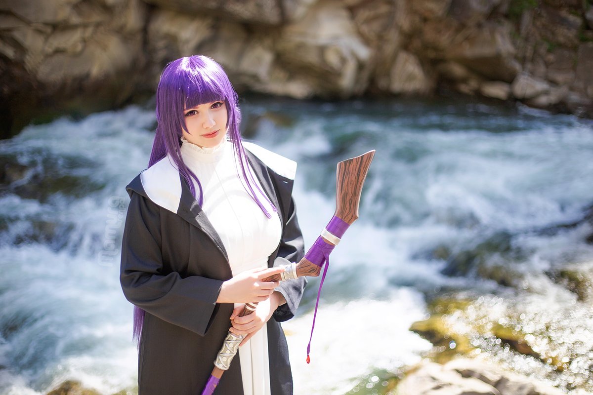 💜Fern - Frieren: Beyond Journey’s End cosplay  

I have such warm memories from this photoshoot ☺️
Ph: @\yosano_kun Ed: me
#SousounoFrieren #フェルン #葬送のフリーレン