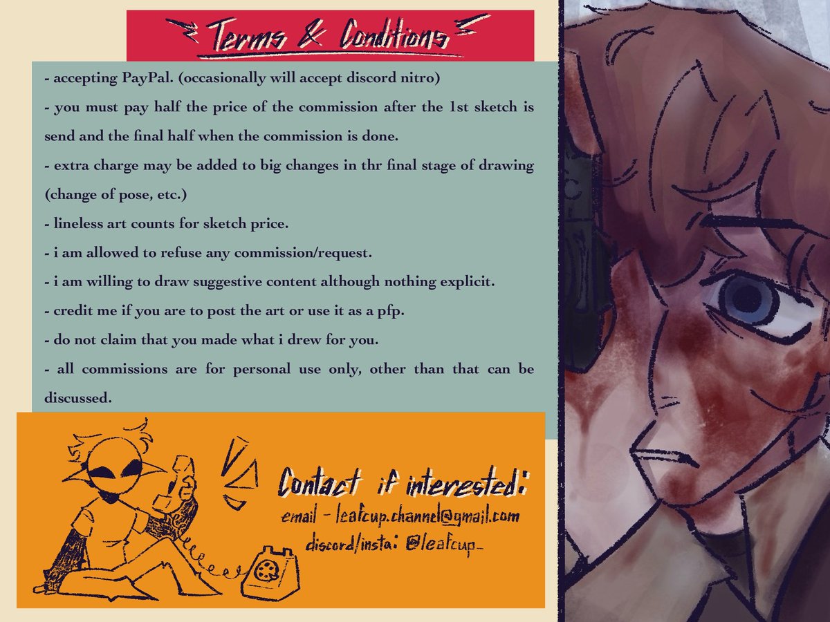 Leafcup_'s tweet photo. posting here too that im starting commissions so dm if interested! examples in replies
#commissionsopen https://t.co/2xV1g8eWup