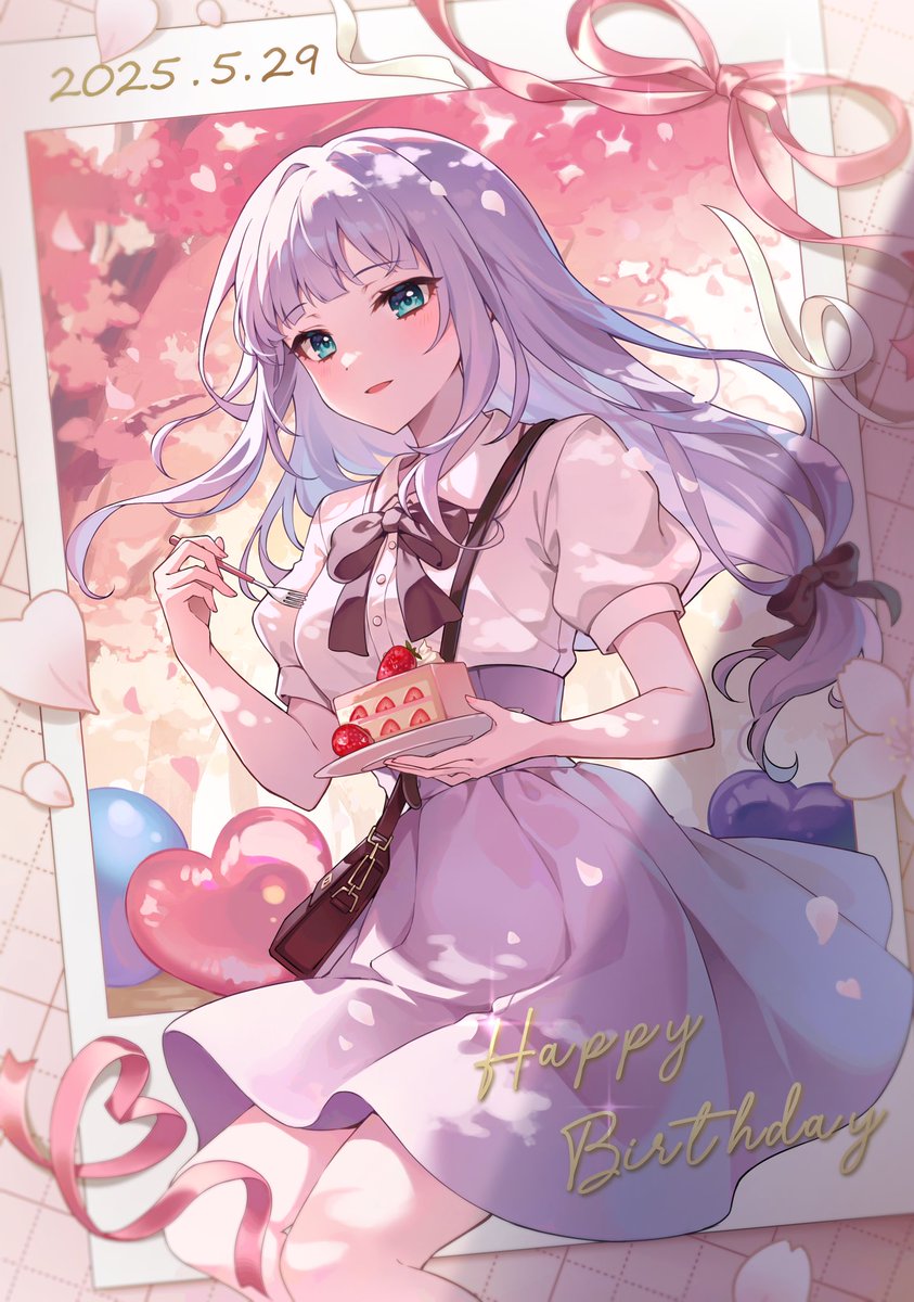 tsumugi1stfan's tweet photo. 𝑯𝒂𝒑𝒑𝒚 𝑩𝒊𝒓𝒕𝒉𝒅𝒂𝒚 𝑻𝒔𝒖𝒎𝒖𝒈𝒊 🌸

#白石紬誕生祭2025
#白石紬生誕祭2025
#白石紬 #ミリシタ https://t.co/4Y4AxeaueP