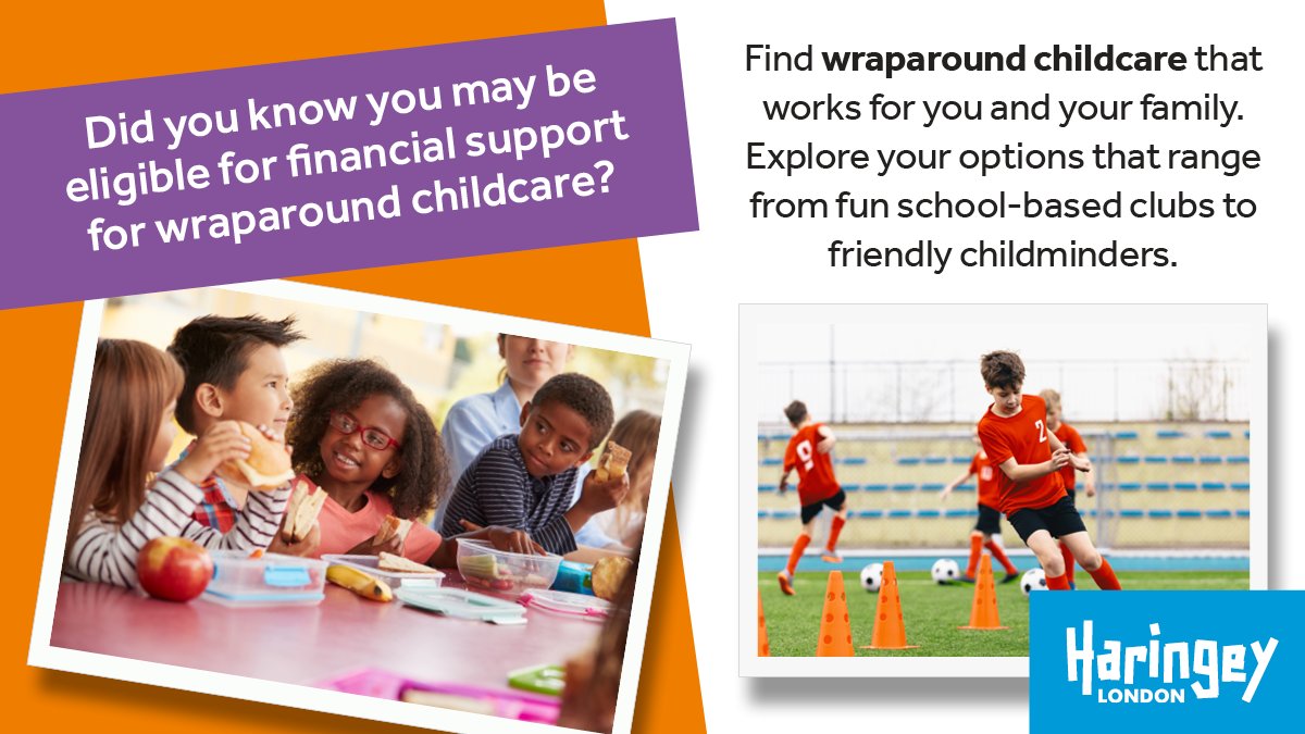 Did you know that all parents in England with primary school-aged children are able to access wraparound care in their local area? 

Find out more haringey.gov.uk/children-young…