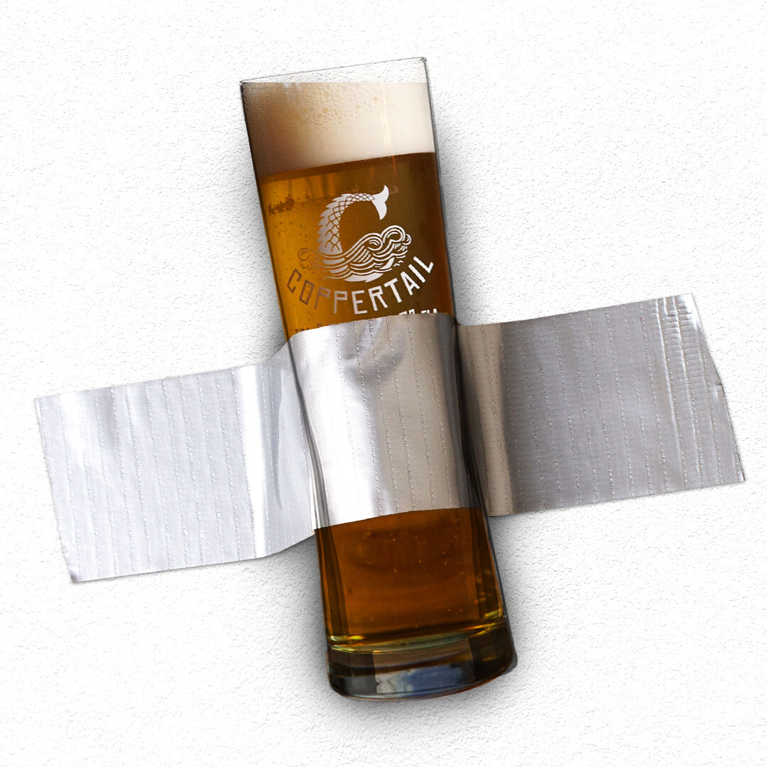 New beer installed today! A banana lager that exists purely on draft, like performance art that refuses permanence. The banana character is front and center, boldly taped to the clean canvas of a light, crisp lager. Entirely intentional.