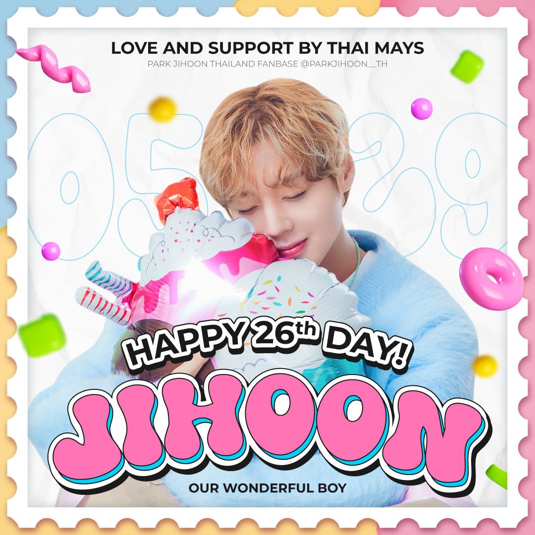 PARKJIHOON__TH's tweet photo. HAPPY BIRTHDAY 𝐏𝐀𝐑𝐊 𝐉𝐈𝐇𝐎𝐎𝐍

ขอให้เป็น #พัคจีฮุน ที่ถูกค้นพบในปีที่ 26 อย่างงดงามเหมือนดอกไม้ที่ถึงฤดูผลิบาน 🌸 ภูมิใจที่ได้เติบโตไปกับจีฮุนอยู่ตรงนี้อีกปี จะเป็นเมย์ที่คอยมอบความรักให้อยู่ตรงนี้เสมอนะคะ 🐰🎂

#지훈이_미역국먹는날
#BirthdayBoyJihoon https://t.co/zDgjxID7GE