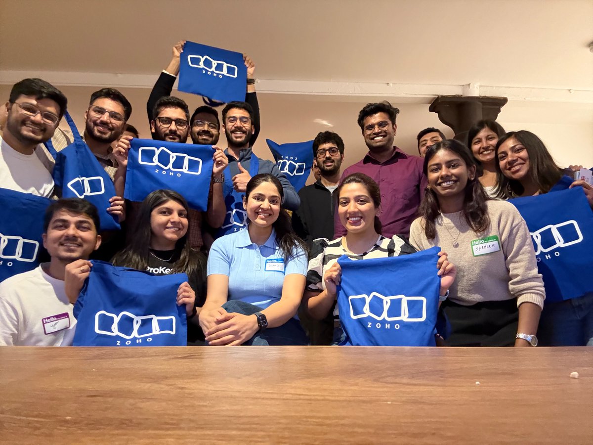 Also a milestone for us, we’re grateful to have put up this session in association with <a href="/Zoho/">Zoho</a> ✨