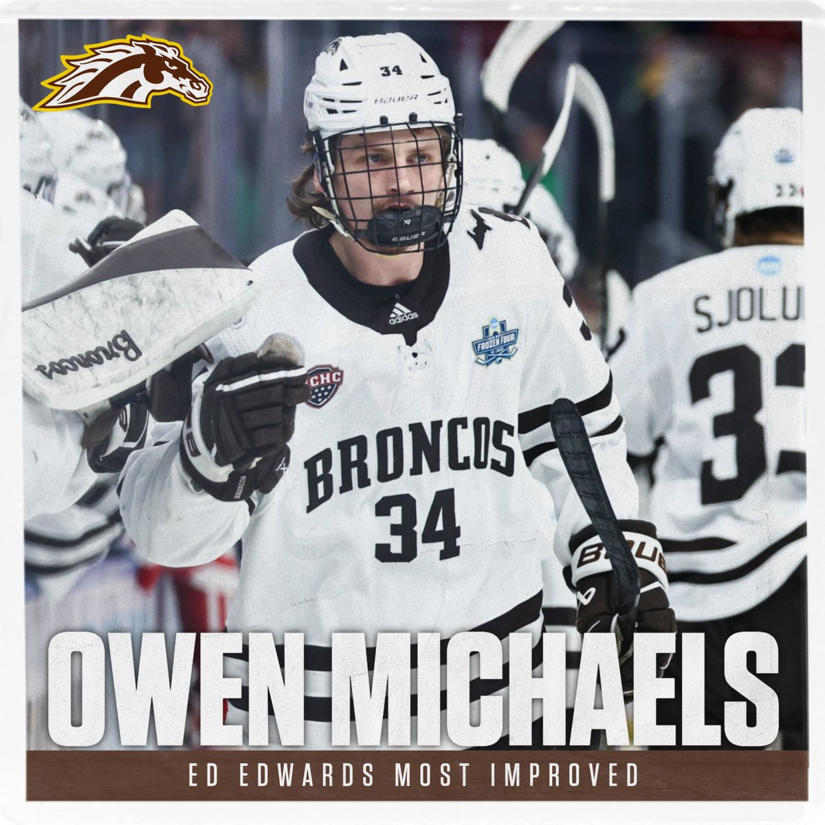 O Mikes dominated all season long and played a huge role in winning the national championship!   

#BroncosReign