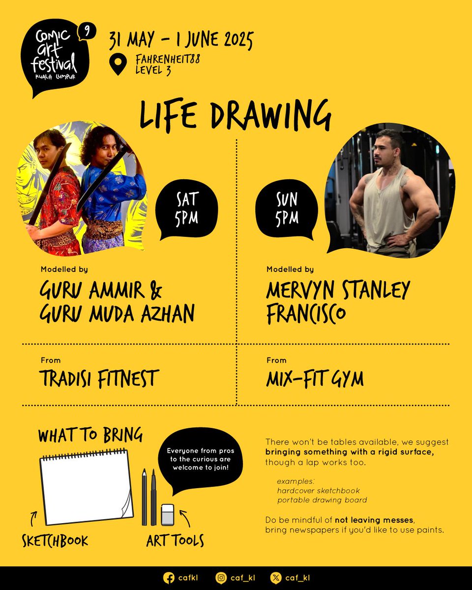 Comic Art Festival KL tweet media