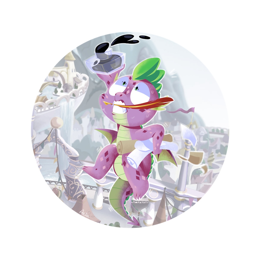 Spike is best pony!

#mlp #mylittlepony #art #Spike