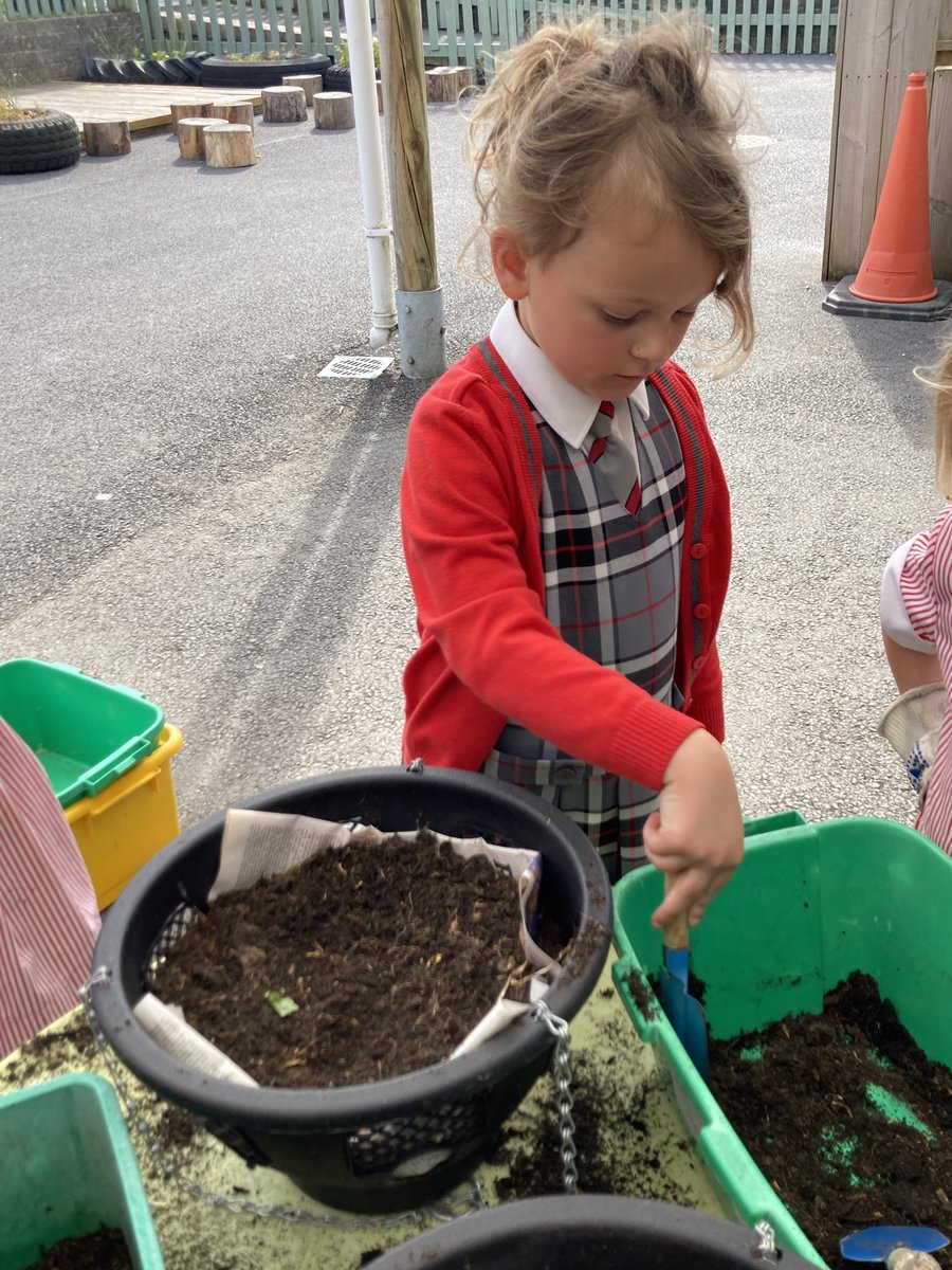 StMikes's tweet photo. 🪴🌷GARDENING CLUB🌷🪴
Some of our Pre-Prep pupils have been enjoying a spot of gardening in our after-school club... They have been busy potting plants and making up some beautiful hanging baskets!
#GardeningClub #PrePrep https://t.co/KabRTRm5hJ