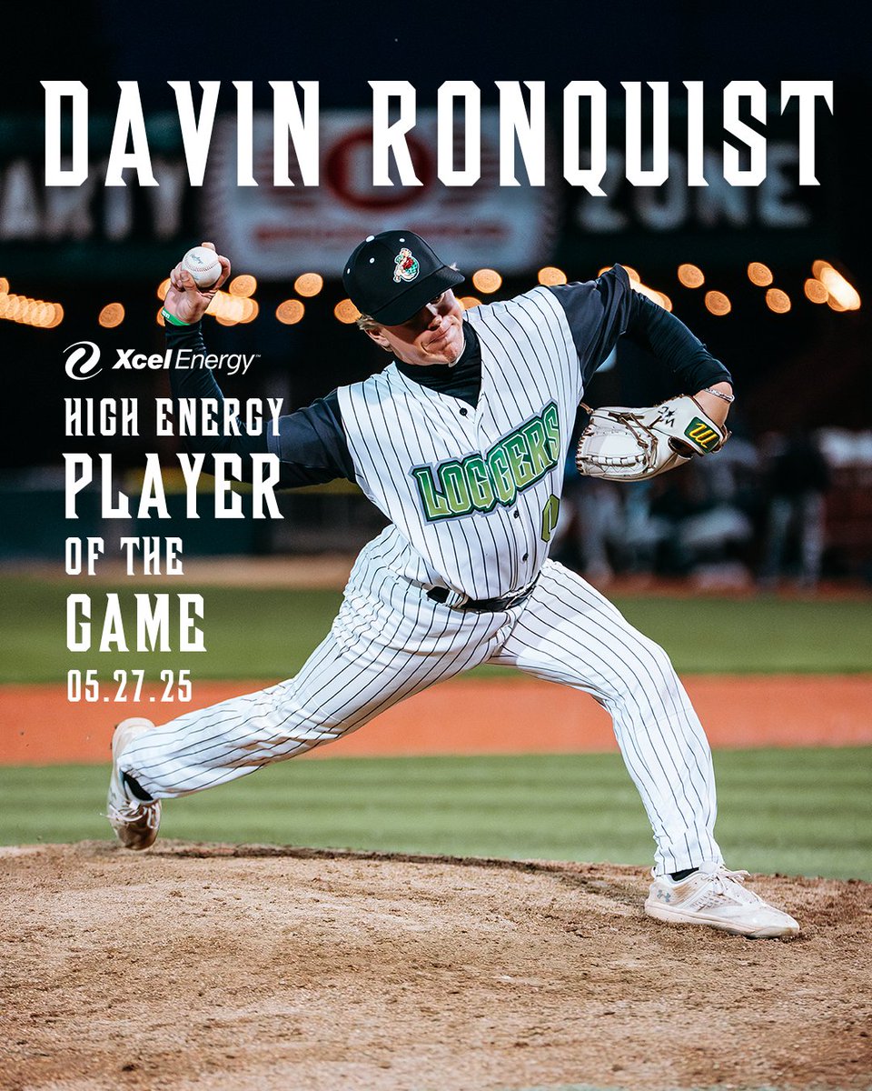 La Crosse Loggers Baseball Club (@laxloggers) on Twitter photo Our <a href="/xcelenergy/">Xcel Energy</a> High energy player of last night's game <a href="/DavinRonquist/">Davin Ronquist</a>
.
.
.
#rolllogs #lacrosseloggers #hitdifferenthere Our <a href="/xcelenergy/">Xcel Energy</a> High energy player of last night's game <a href="/DavinRonquist/">Davin Ronquist</a>
.
.
.
#rolllogs #lacrosseloggers #hitdifferenthere