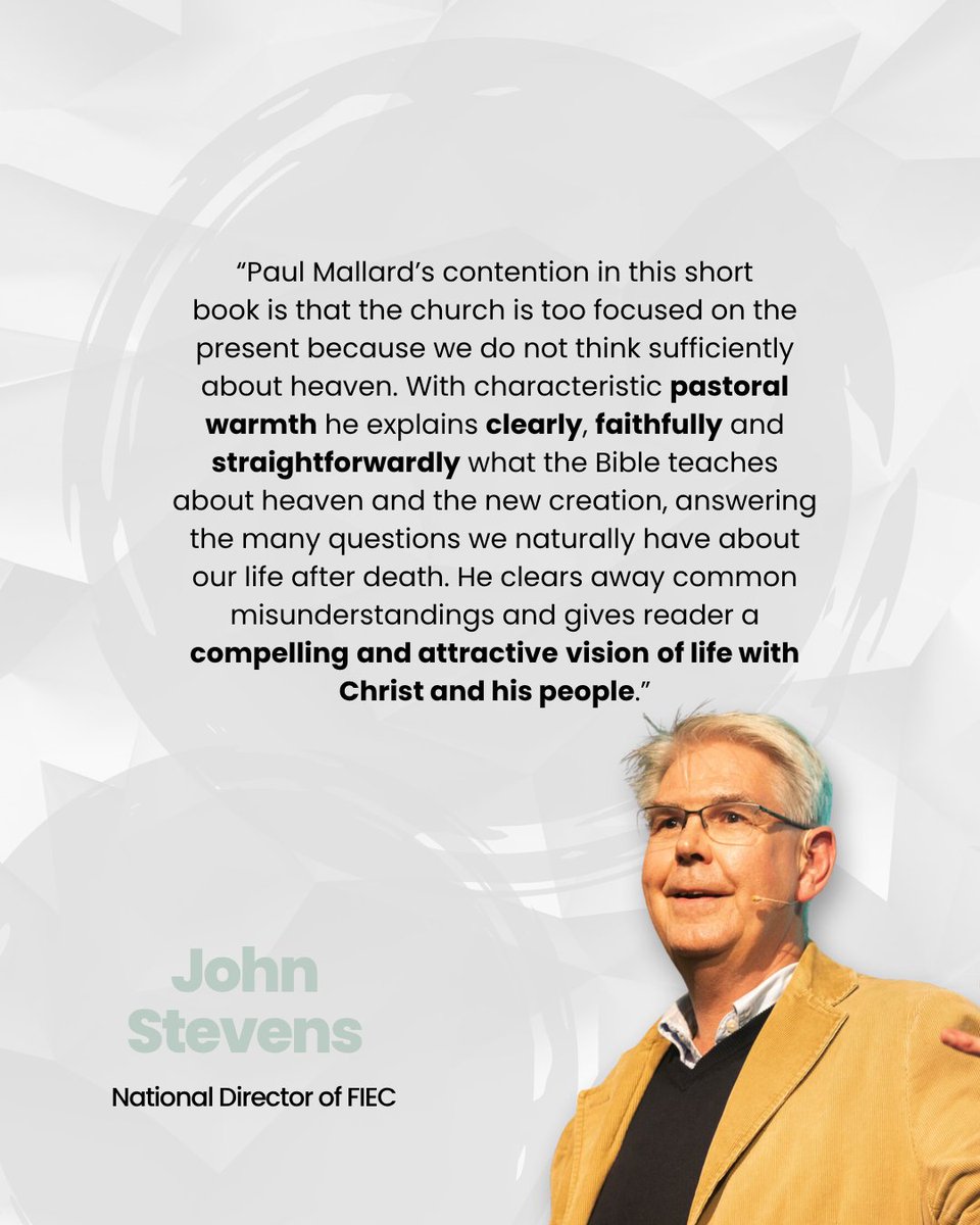 10ofthose's tweet image. Heaven, by Paul Mallard is OUT NOW!!!
Whether you’re curious about the nature of heaven, seeking reassurance in the face of loss, or desiring to re-centre your heart on your eternal home, this book will help you find joy in heaven’s promises.
