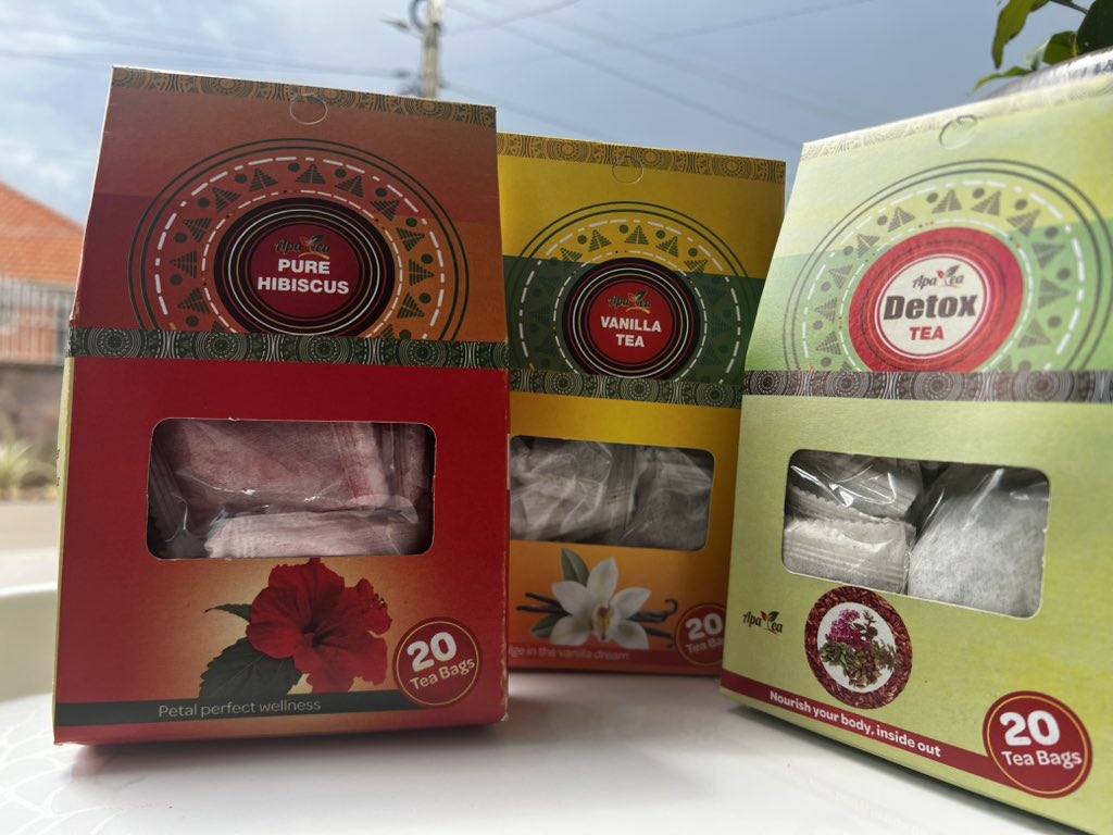 Theofficiallapa's tweet image. All new packaging with the  same great taste🙂‍↔️ make sure to get your favorite teabags today at any leading retail store in Kampala😁💚 #APATea #Newlook #Naturalblends #Sustainablepackaging #Affordable