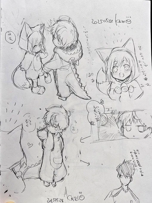 そまこさんとngroちゃんだけちっこくなった監獄で動物パジャマを着せさせられたらを話してて
ちっこいngくんの首痛め見たいといわれたのでそこに至るまでを描いたやつw 