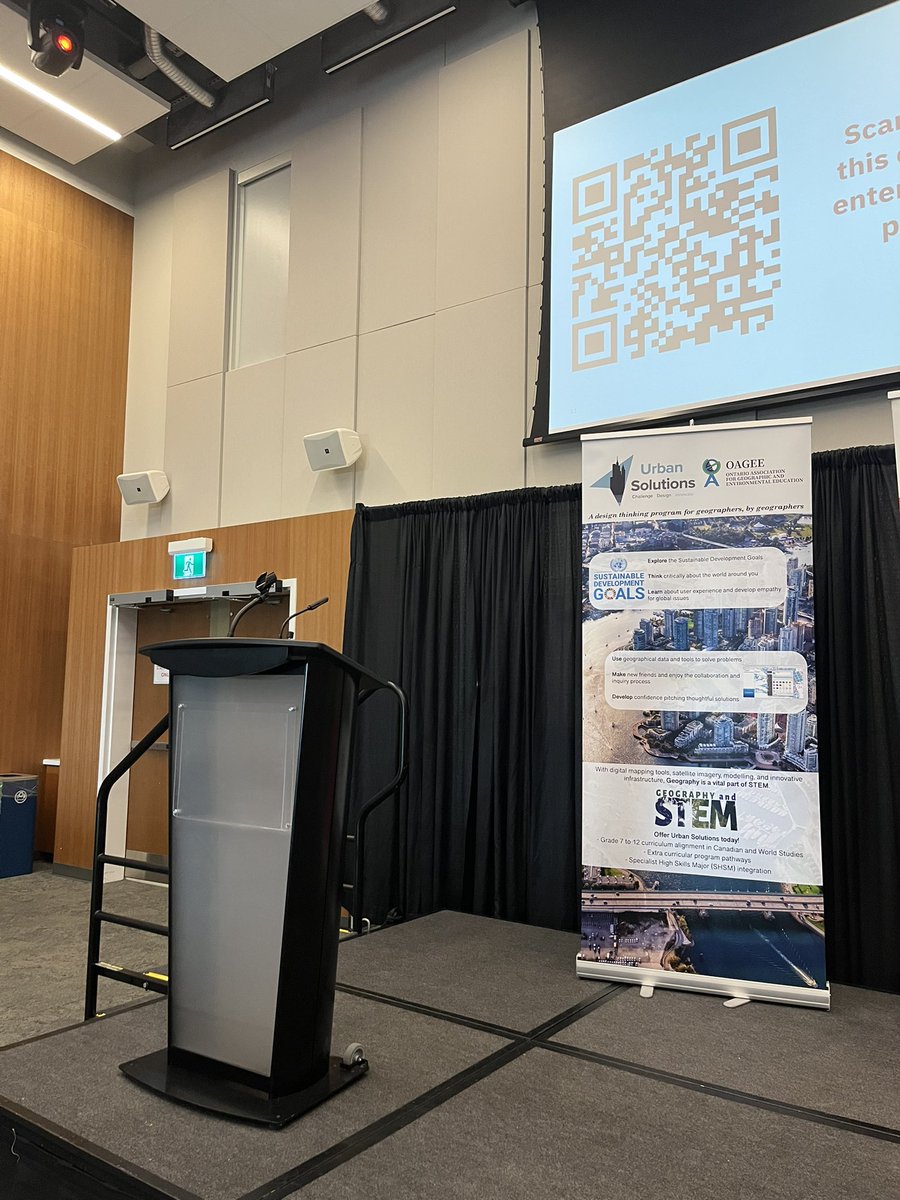 Let’s go! #UrbanSolutions <a href="/YorkUEUC/">Faculty of Environmental and Urban Change</a> ! Are you a #geographyteacher in Ontario? You could be here! See <a href="/OAGEEOntarioGeo/">OAGEE</a> website!