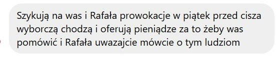 ‼️Podajcie dalej‼️

Dostajemy informację, że PiS szykuje prowokacje! To PiSowskie metody, znacie je‼️ Bądźcie czujni! ✌️

Właśnie dlatego trzeba iść na wybory! #WygraCałaPolska #Trzaskowski2025 🇵🇱