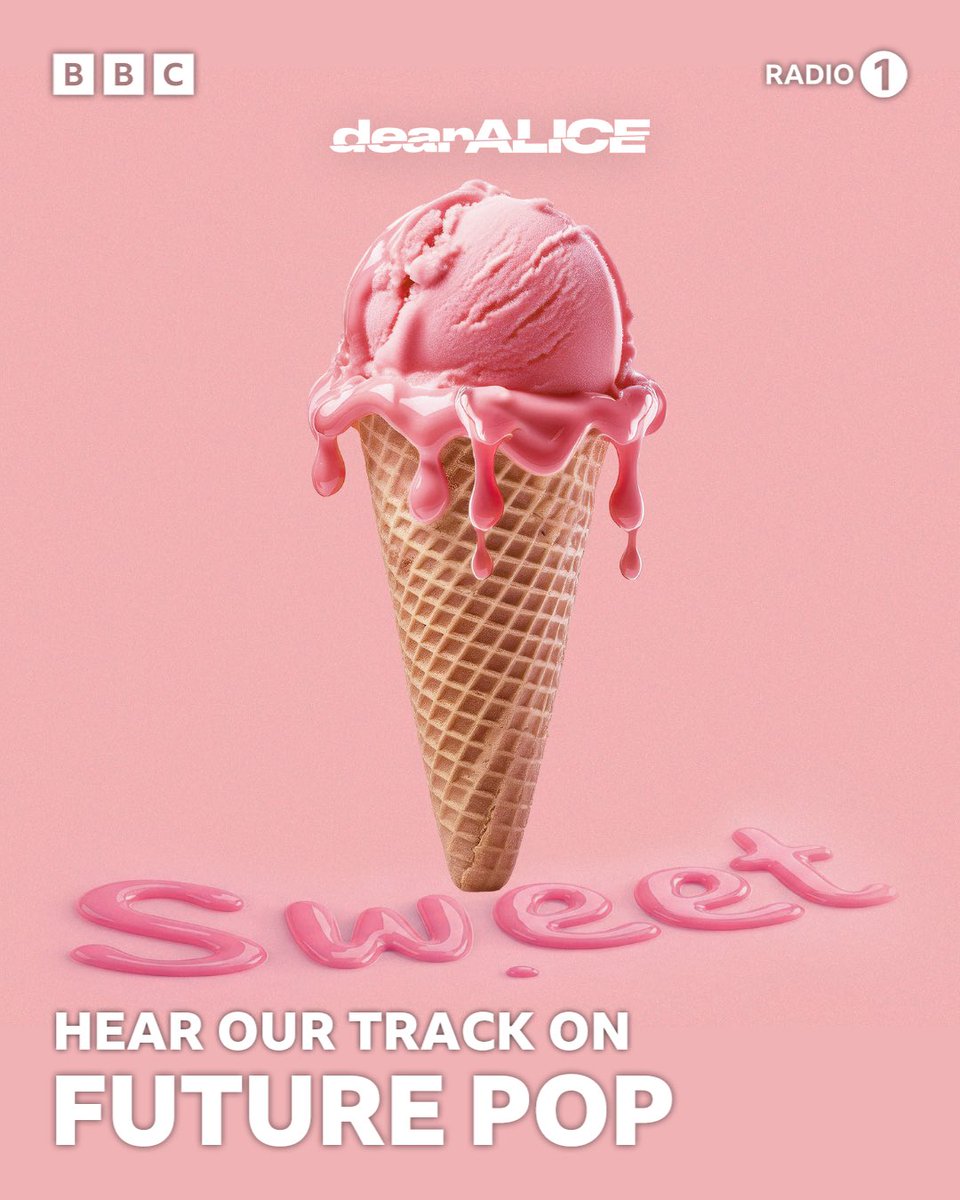 dearALICE (@dearalicemusic) on Twitter photo Sweet is featured on <a href="/BBCR1/">BBC Radio 1</a>’s Future Pop tonight.
Tune in this evening to hear it live!📻
Send your messages through on WhatsApp on 03700 100 100
#dearALICE Sweet is featured on <a href="/BBCR1/">BBC Radio 1</a>’s Future Pop tonight.
Tune in this evening to hear it live!📻
Send your messages through on WhatsApp on 03700 100 100
#dearALICE