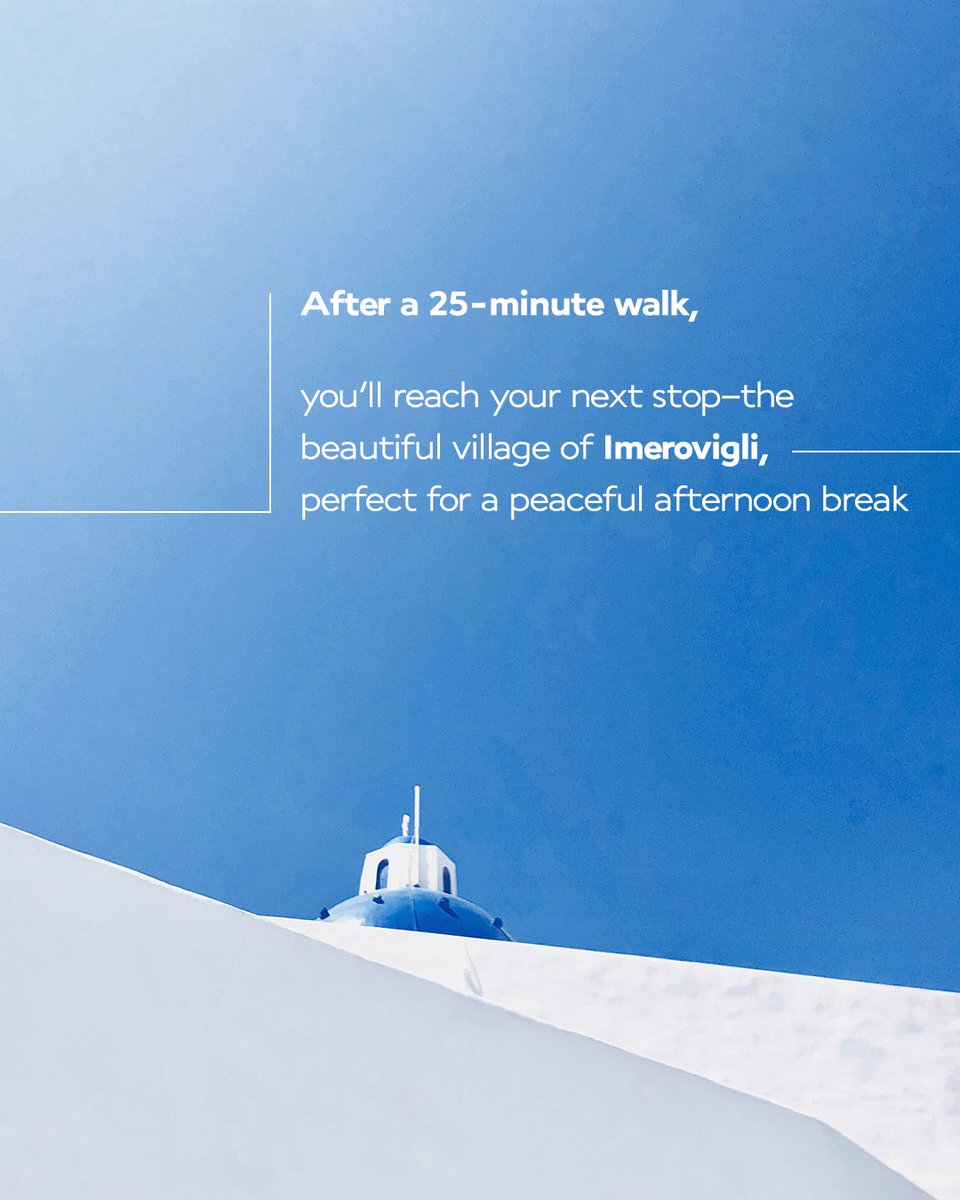 Santorini è fatta per vagabondare: seguite il nostro itinerario per una giornata di relax senza sforzo attraverso l'isola e perdetevi in un sogno di bianco e blu.
Tutte le nostre offerte qui: bit.ly/4kiyCKC