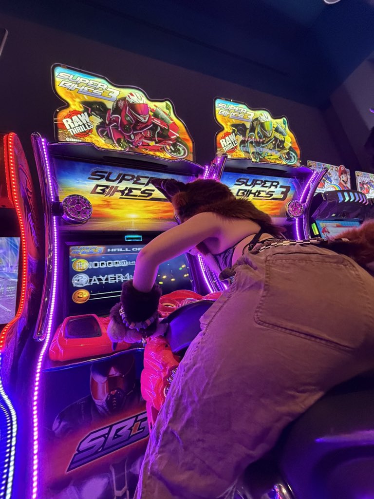 gyatt cat at the arcade 
📸: <a href="/NeapolitanPubby/">🍨Sundae🍦 🔜 CFZ</a>