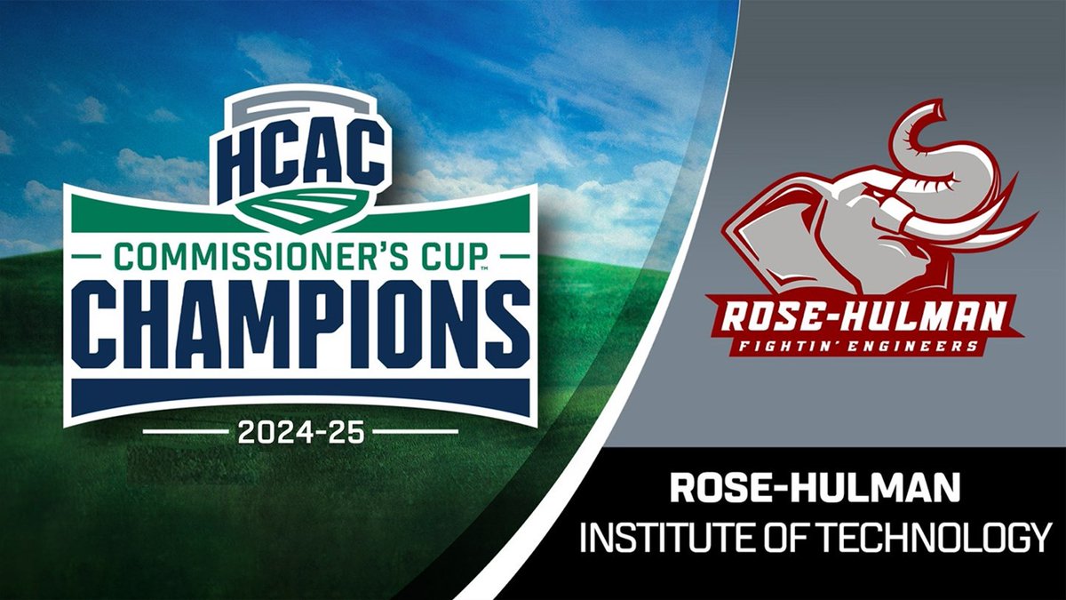 2024-25 Commissioner's Cup | Final Standings

Congrats to @RHITsports on winning this year's Commissioner's Cup with 150.51 points!

📰: tinyurl.com/37sppbfr

#TheHeartOfD3 | #WhyD3