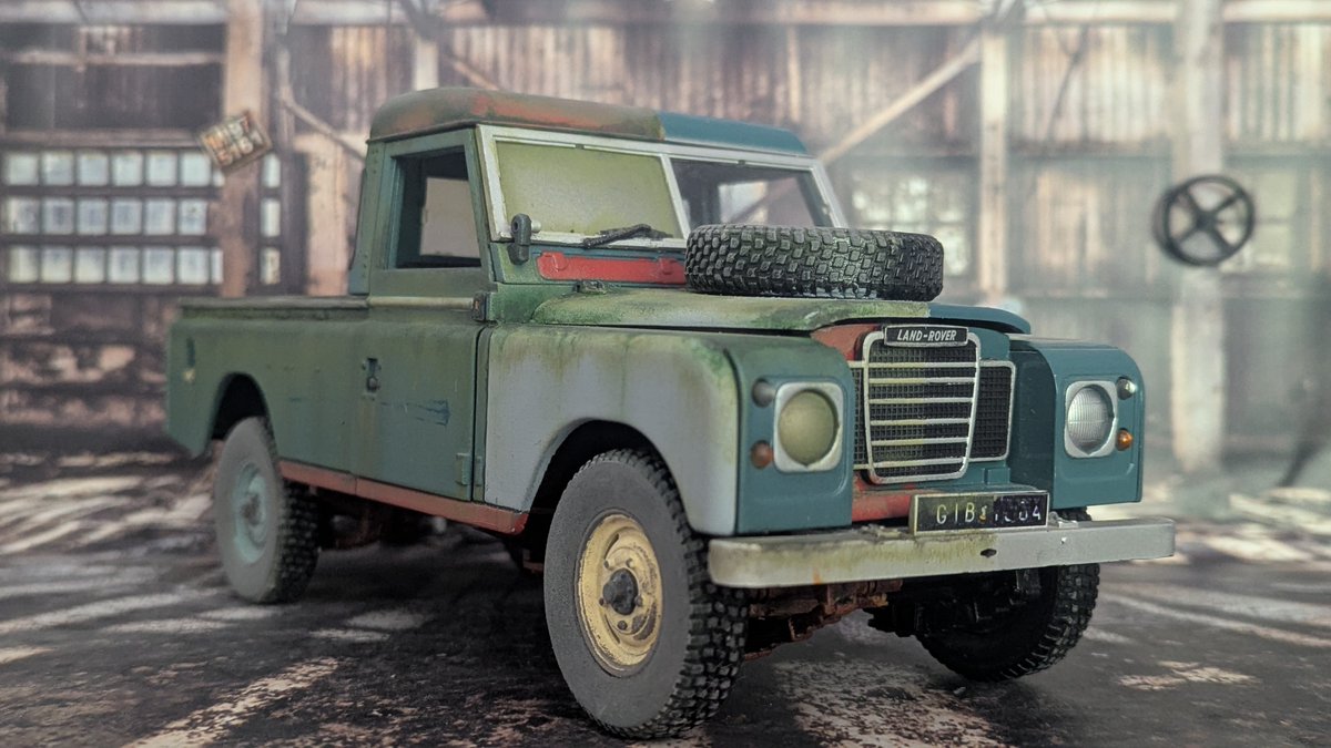 RustNDustUK's tweet photo. 50/50 Barn Find & Restored Land Rover Pickup now for sale on eBay: https://t.co/FfqgEmA9KY
#BarnFind #Restored #LandRover #LandroverSeries #LandRoverPickup #Diecast #Diorama #EagleCollectibles #RustNDustUK https://t.co/Gg4E2aA3M0