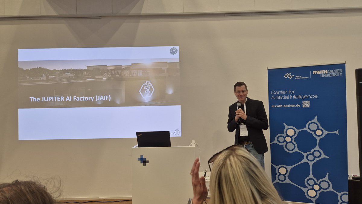 fzj_jsc's tweet image. JSC participated in #AI Week Aachen &amp;amp; is now partner of the newly founded AI Alliance Aachen which aims to create a strong, sustainable #AIEcosystem, establish our extended region as a hub for AI, and play a decisive role in global competition. More info: linkedin.com/feed/update/ur…