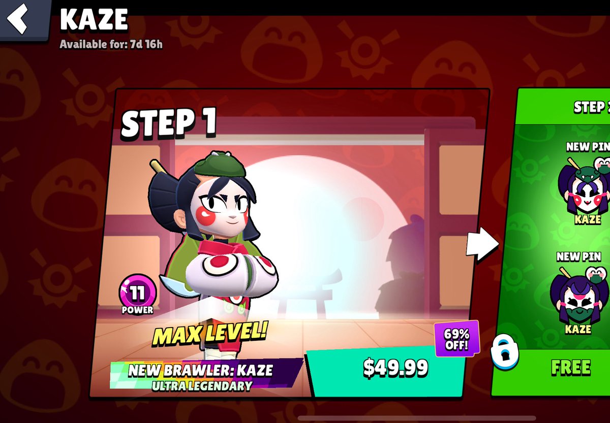 69% off and $50?? So this is worth $160?? You need to take out a loan to buy a brawler these days 💀