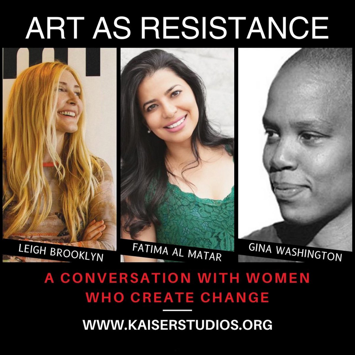 Kaiser Studios. ‘Art as Resistance: A Conversation with women Who Create Change,’ spotlighting 3 incredible artists who use their creative voices to challenge injustice, uplift communities, and inspire

Thurs. May 29th, 2025
6:30-9:00 PM
Riffs | 2418 Professor Ave, Cleveland, OH