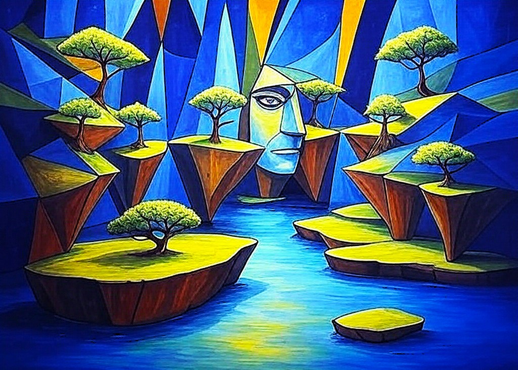 NoushinArtNFT's tweet photo. Just launched my new #art #collection, a journey through #Cubism #Nature and #Geometry
Bold shapes, Organic rhythms, Structured dreams
#artcollection #cubistnature #geometryinspired #xtz #nftartist #nftart #objkt #digitalart
Come take a look ✨🌿
👇👇👇
https://t.co/4STC91vOf1 https://t.co/FaxKRZCsQq