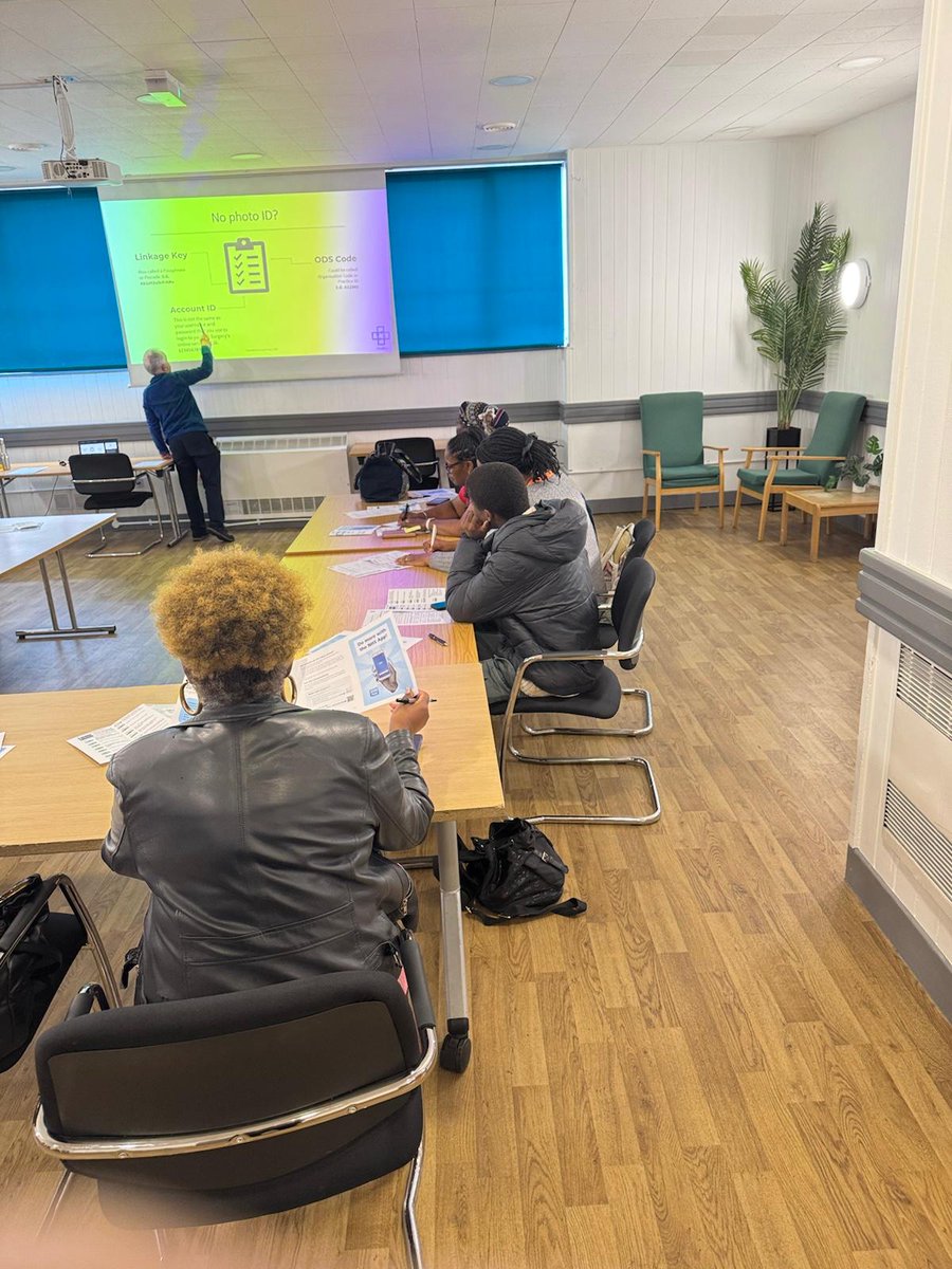 Our Health+ team had a great time with Health and Wellbeing group today at the African Caribbean Centre in Leicester, with Alan and Hammad delivering the session on accessing digital health services.