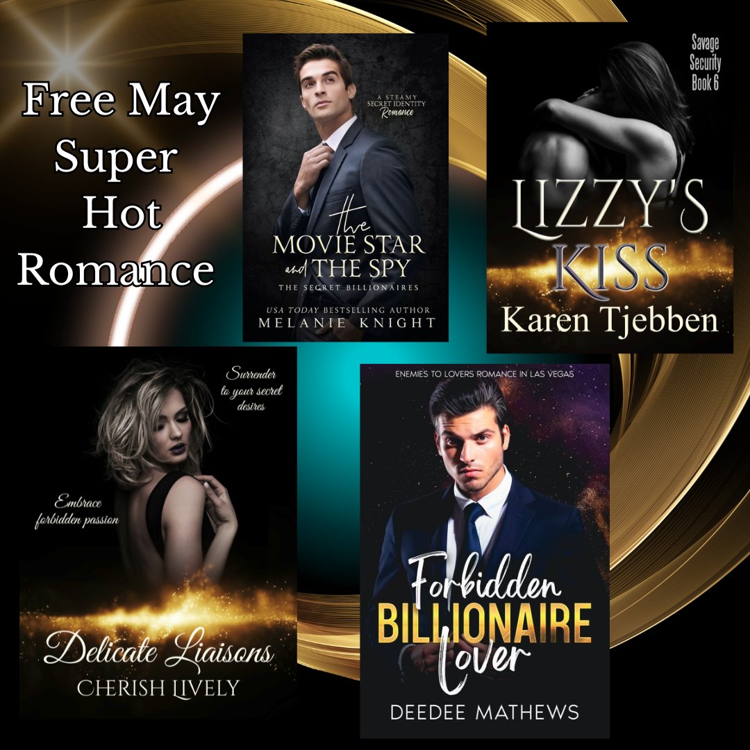 CherishLively's tweet image. Surrender to Romance: Billionaires, Bodyguards, and Destiny.books.bookfunnel.com/freemaysuperho… #reading #KissMe
#firstime #Temptation #SwoonyReads
#RescueRomance #DangerousLove
#truelove #romanticsuspense #SpicyReads #HEA #fatedmates #steamy
#DarkRomance #SweetSurrender #EpicLoveStory