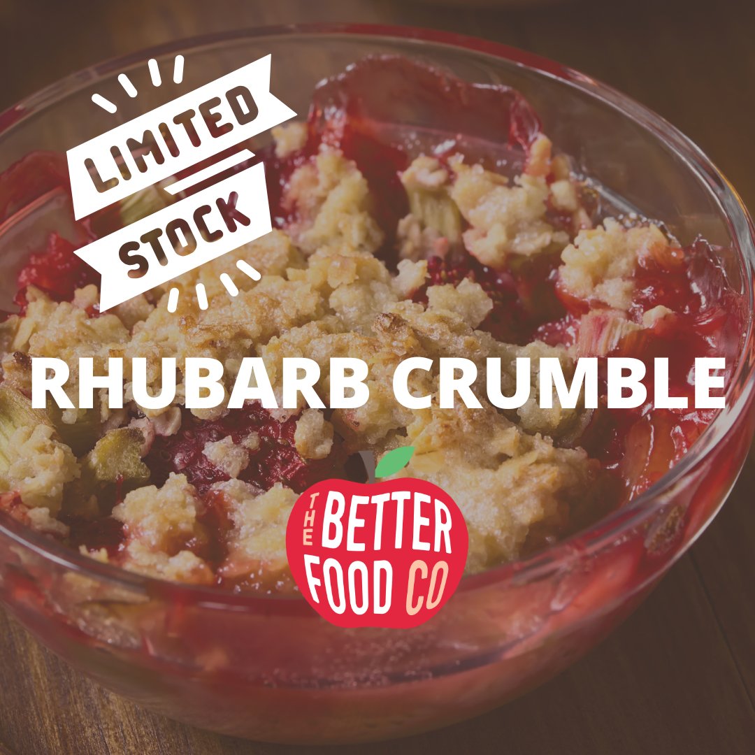 It’s your last call to order this month’s Better Food Co offerings! Head over to betterfoods.ca to check out what’s on the menu. We only have a few Rhubarb Crumbles left—grab one while you still can!

#betterfoodco #hopehouseguelph #guelphfoodie