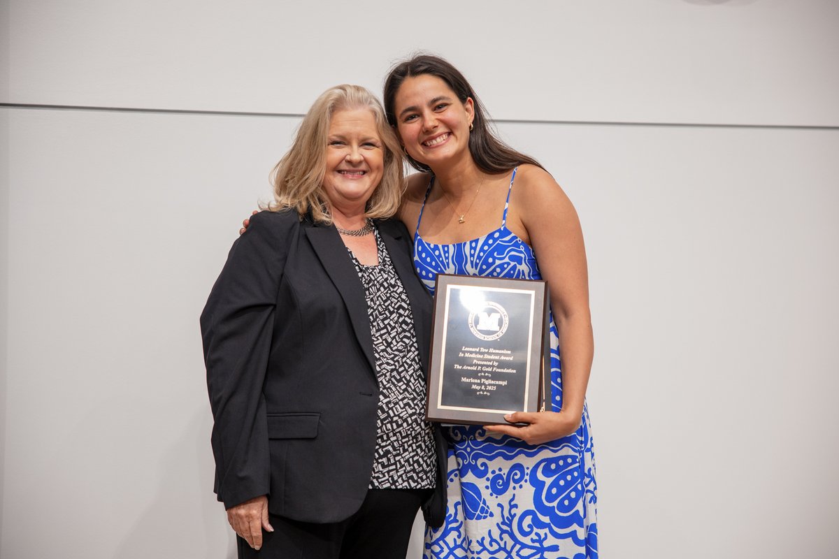 ✨ Honoring Humanism in Medicine! ✨

Congrats to Marlena Pigliacampi, MD, and Morgan Stickler, MD—our Leonard Tow Award honorees—for leading with heart and compassion. 💚 @goldfdtn 

Their dedication to empathy, integrity and connection inspires us all. 🩺