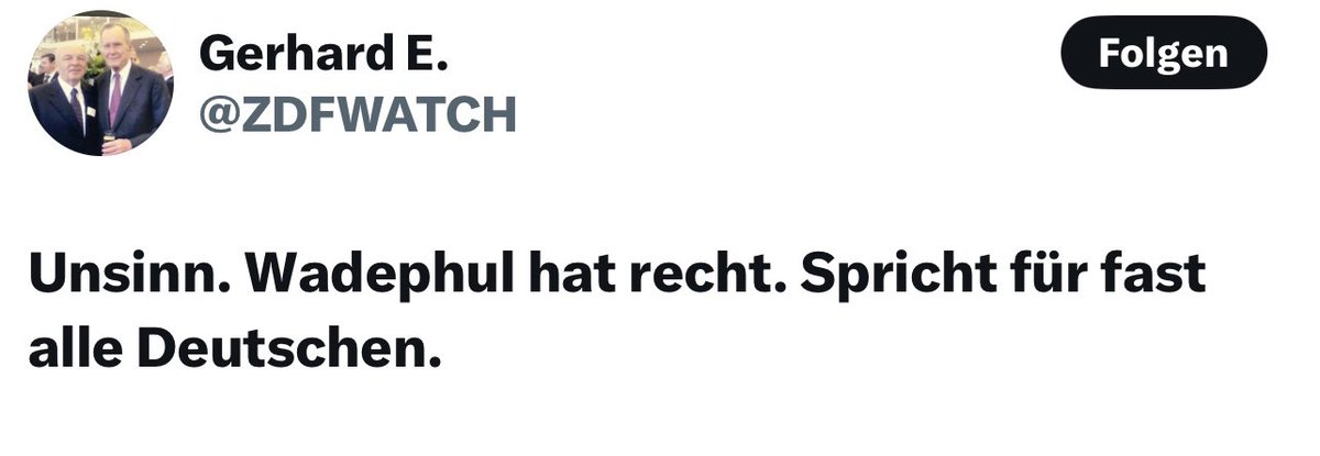 malca goldstein-wolf (@wolfmalca) on Twitter photo Würden mir all diejenigen ein „Like“ geben, die meinen Tweet lesen, und <a href="/AussenMinDE/">Johann Wadephul</a> in seinen Äußerungen zu #Israel nicht zustimmen?
DANKE!🙏 Würden mir all diejenigen ein „Like“ geben, die meinen Tweet lesen, und <a href="/AussenMinDE/">Johann Wadephul</a> in seinen Äußerungen zu #Israel nicht zustimmen?
DANKE!🙏