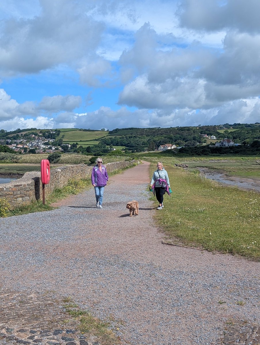 A lovely stroll to Old Harbour this morning, made the most of the sunshine then a drink at Crazie Crepes Cafe. Join us for a shake, rattle and stroll! 10am, Weds, Seaview Terrace Car Park, Burry Port: forms.office.com/e/wh2YhrJESY

🚶‍♀️🌊🐠☀️🐳🌊🚶‍♂️☀️🌊