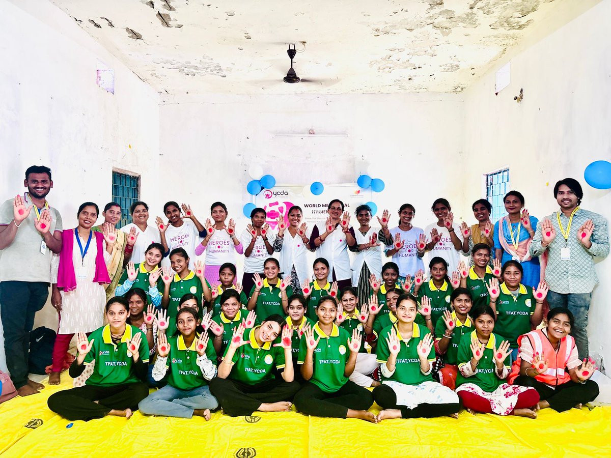 YCDAOdisha's tweet photo. 🌸 YCDA marked #MenstrualHygieneDay by promoting sanitary pad use 🩸🩹, breaking period stigma, and empowering rural girls & women to speak up for better hygiene. 💪 #PeriodPositivity #Odisha #EmpowerHer #YCDA https://t.co/YxITcg6IAZ