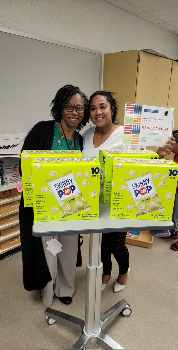 Counselor Baker (@mslfbaker) on Twitter photo Congratulations to Mrs. Yuen and her class <a href="/CypresswoodES/">Cypresswood Elementary</a> for being the top Schoolstore fundraiser classroom participator. Great job and enjoy the popcorn!
<a href="/AldineISD/">Aldine ISD</a> <a href="/Aldine_FACE/">Aldine ISD Family and Community Engagement</a> <a href="/Counseling_AISD/">Aldine Counseling</a> <a href="/SELCulture_AISD/">Social and Emotional Learning and Culture - Aldine</a> #caringforclassrooms #schoolstore <a href="/theskinnypop/">SkinnyPop Popcorn</a> Congratulations to Mrs. Yuen and her class <a href="/CypresswoodES/">Cypresswood Elementary</a> for being the top Schoolstore fundraiser classroom participator. Great job and enjoy the popcorn!
<a href="/AldineISD/">Aldine ISD</a> <a href="/Aldine_FACE/">Aldine ISD Family and Community Engagement</a> <a href="/Counseling_AISD/">Aldine Counseling</a> <a href="/SELCulture_AISD/">Social and Emotional Learning and Culture - Aldine</a> #caringforclassrooms #schoolstore <a href="/theskinnypop/">SkinnyPop Popcorn</a>